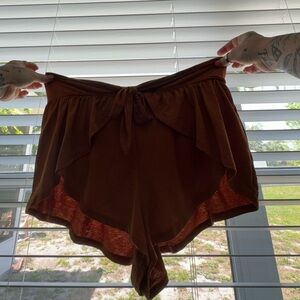 Free People yoga shorts